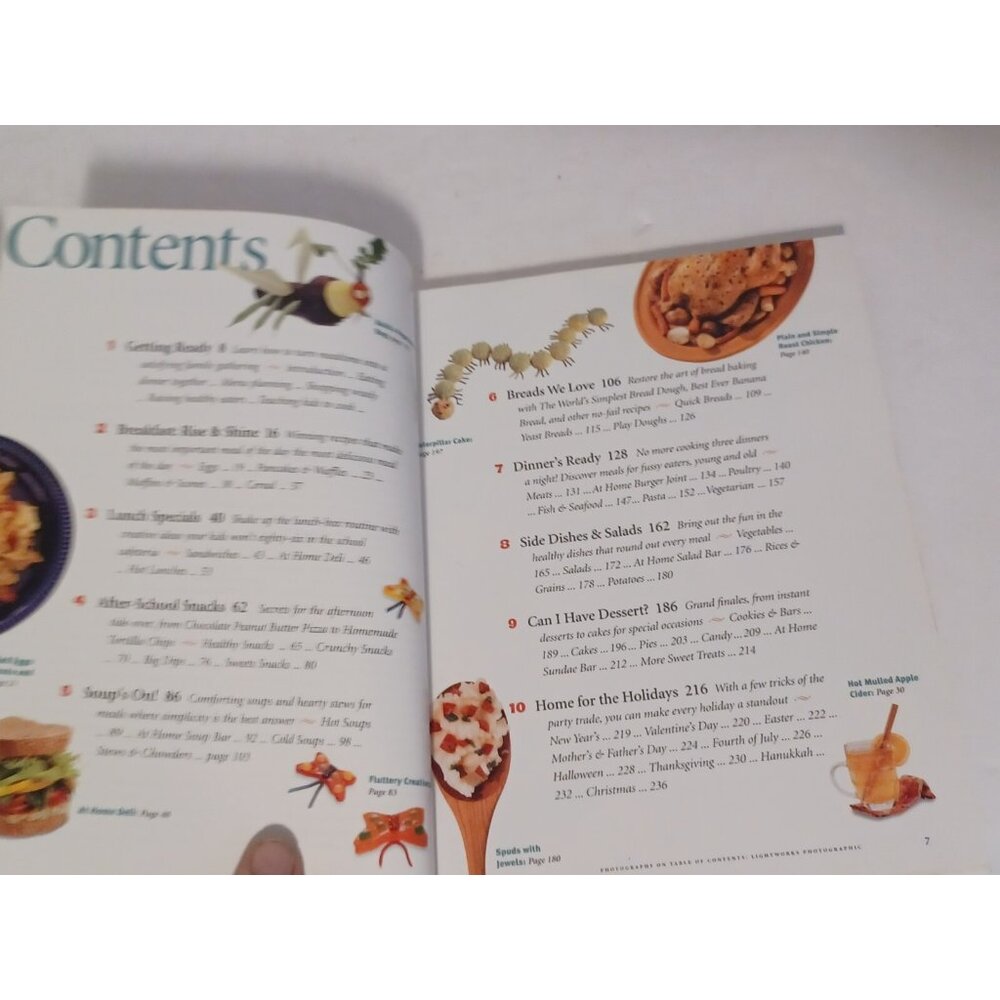 Disneys Family Cookbook: Irresistible Recipes for You and Your Kids by Deanna F - Picture 5 of 8